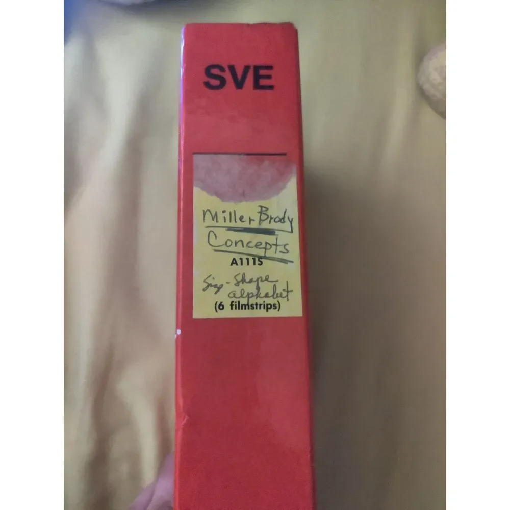 1967 Vintage SVE Singer Visual Education Film Strips Miller Brody Concepts